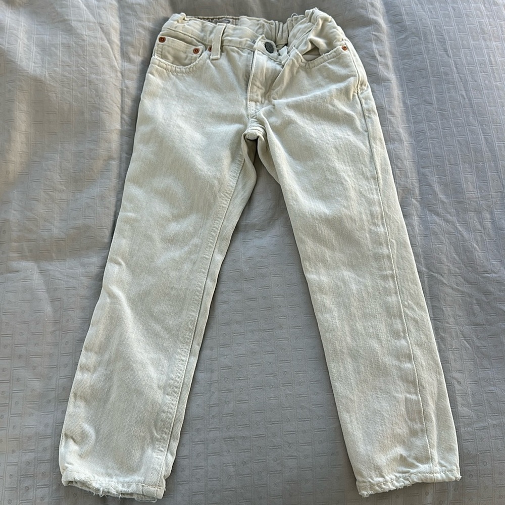 Polo - Boy’s Cream Jeans